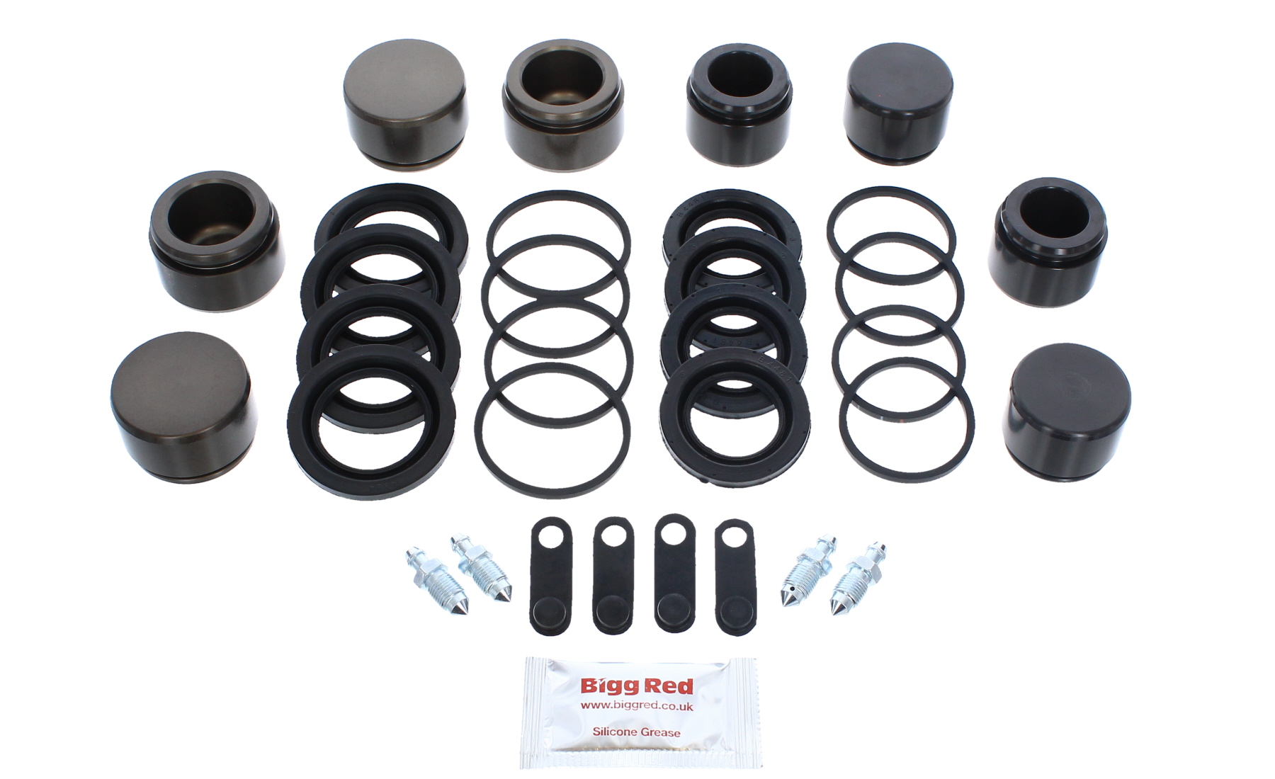 BRKP69 Rear Brake Caliper repair seal kit & pistons 